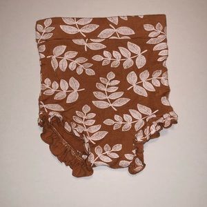 SpearmintLOVE rust fern ruffle bloomer